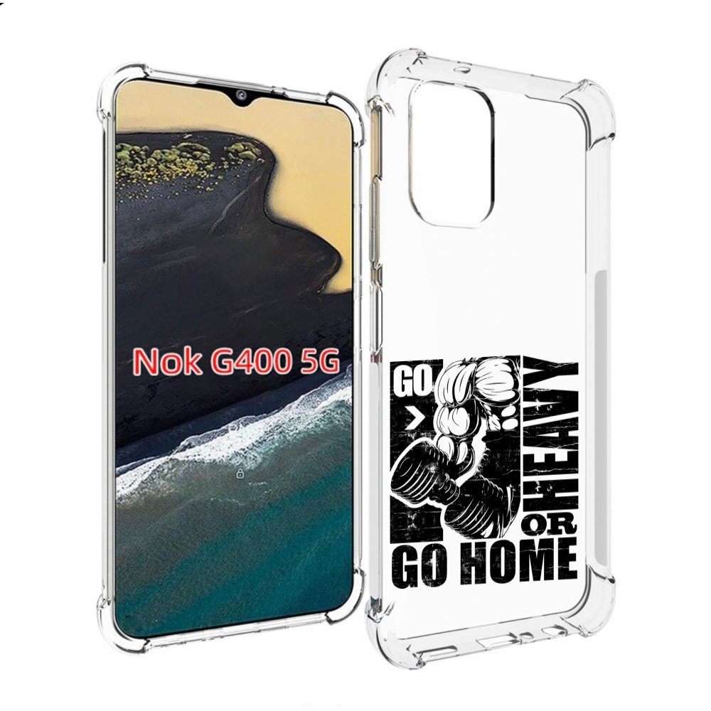 

Чехол MyPads накаченные руки для Nokia G400 5G, Прозрачный, Tocco