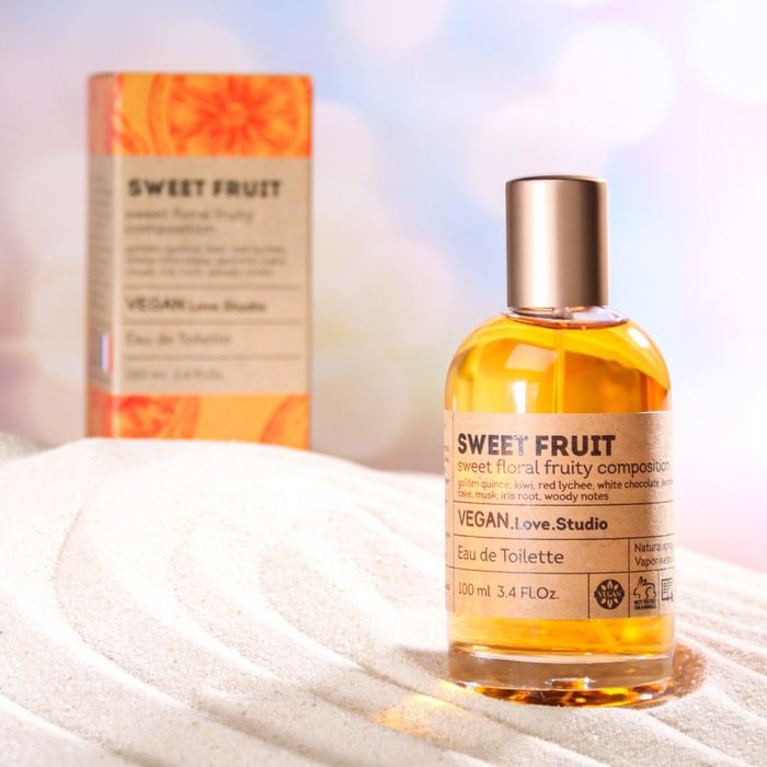 Туалетная вода женская Vegan Love Studio Sweet Fruit, 100 мл lcosmetics молочко для тела love every moment ma cherie 250