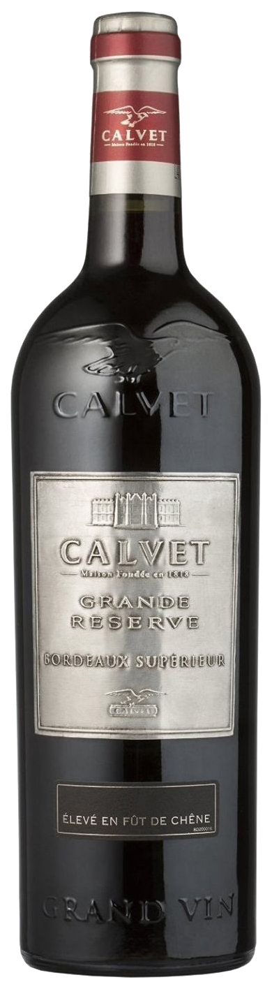 фото Вино calvet grande reserve bordeaux superieur красное сухое 0,75 л