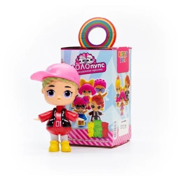 

Мармелад жевательный Kiddy box Куколки лолопупс с игрушкой 12 г