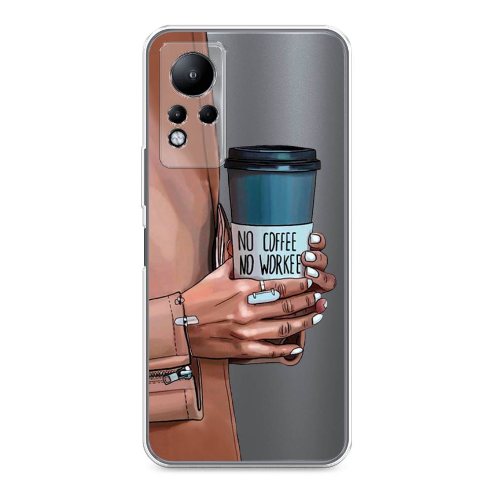 

Чехол Awog на Infinix Note 11 "No coffee", Разноцветный, 3100450-7