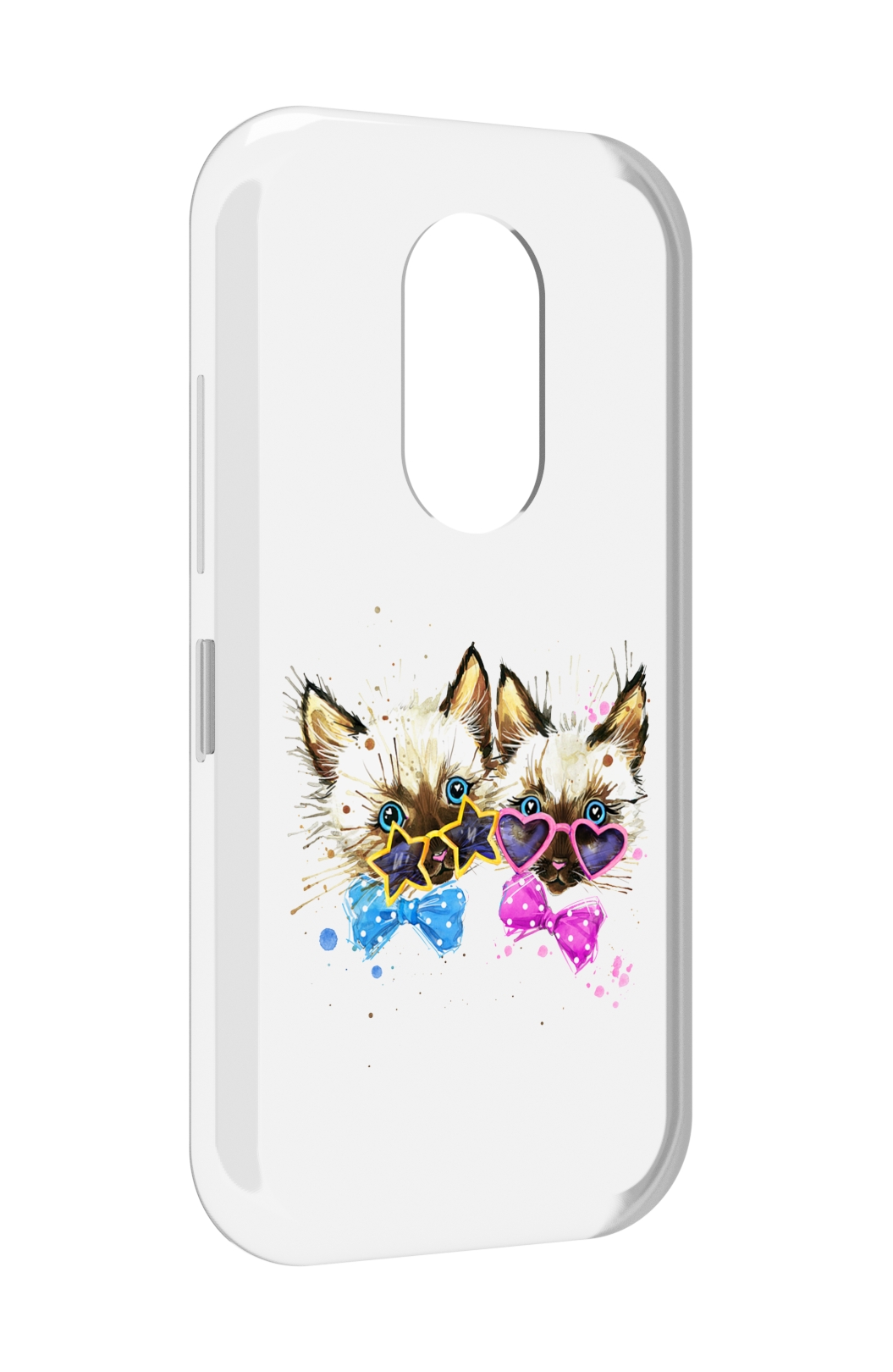 

Чехол MyPads милые котята для Doogee S61 / S61 Pro, Прозрачный, Tocco