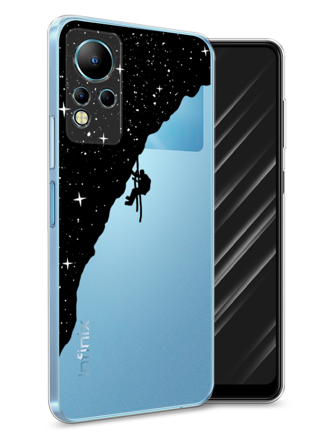 

Чехол Awog на Infinix Note 11 "Скалолаз в космосе", Разноцветный, 3100450-4