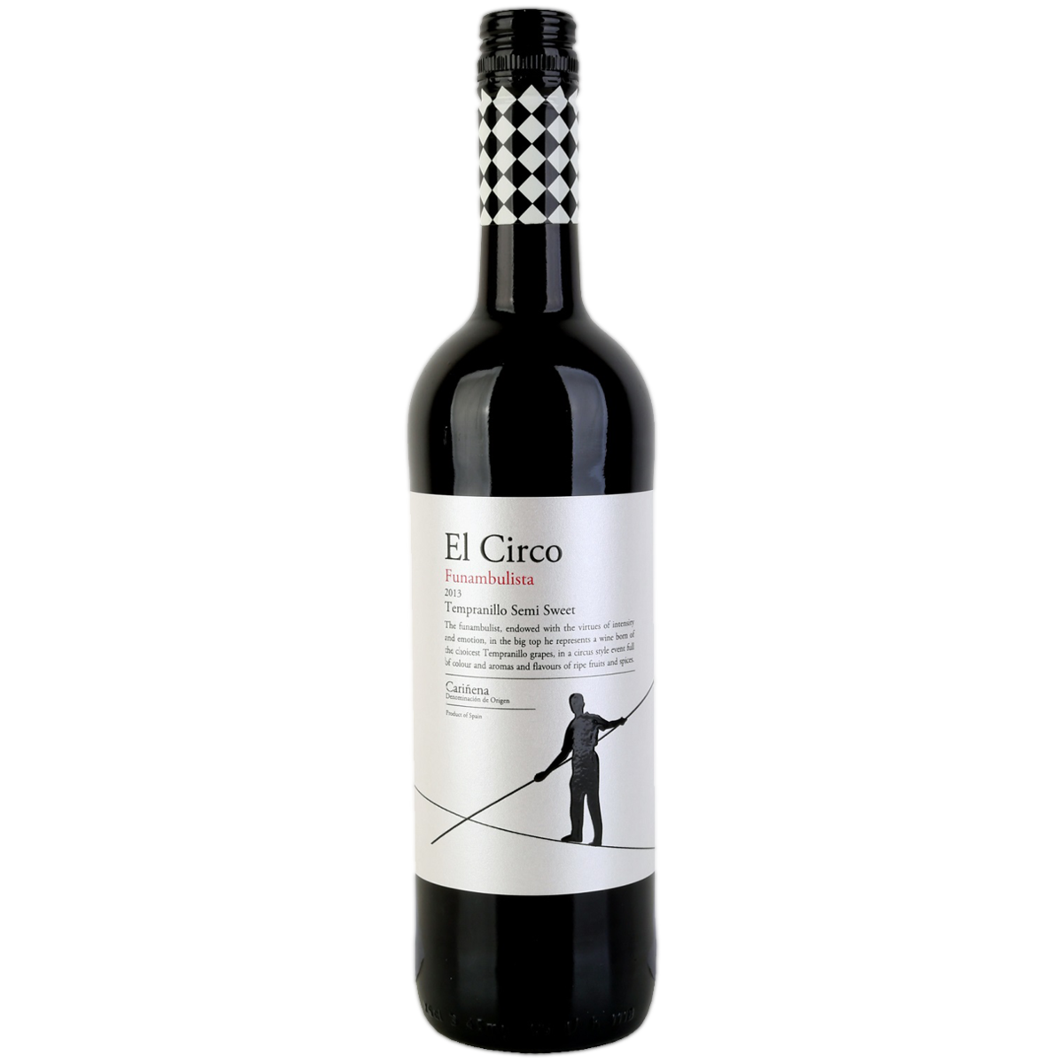 

Вино El Circo Tempranillo красное полусладкое 0,75 л