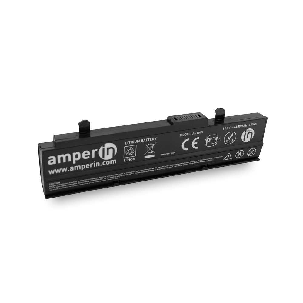 Аккумулятор Amperin для ноутбука Asus EEE 1015 11.1V 4400mAh (49Wh) AI-1015 черная