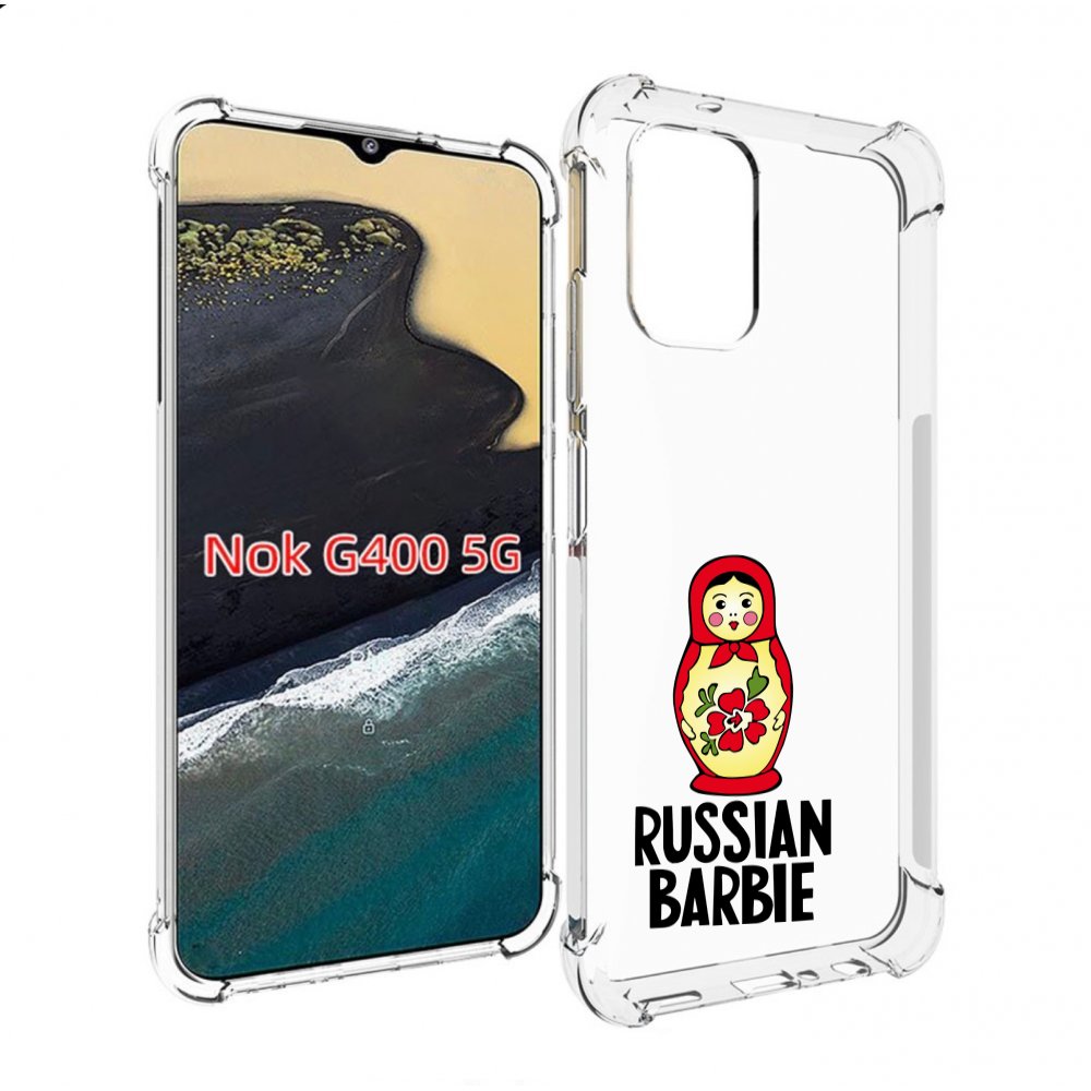 

Чехол MyPads матрешка для Nokia G400 5G, Прозрачный, Tocco