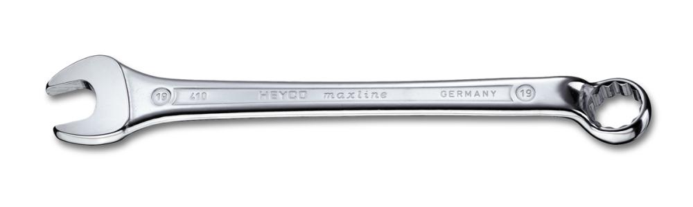 

410 CPP Maxline Ключ гаечный комбинированный, 18 мм, хромированный, полностью полированный