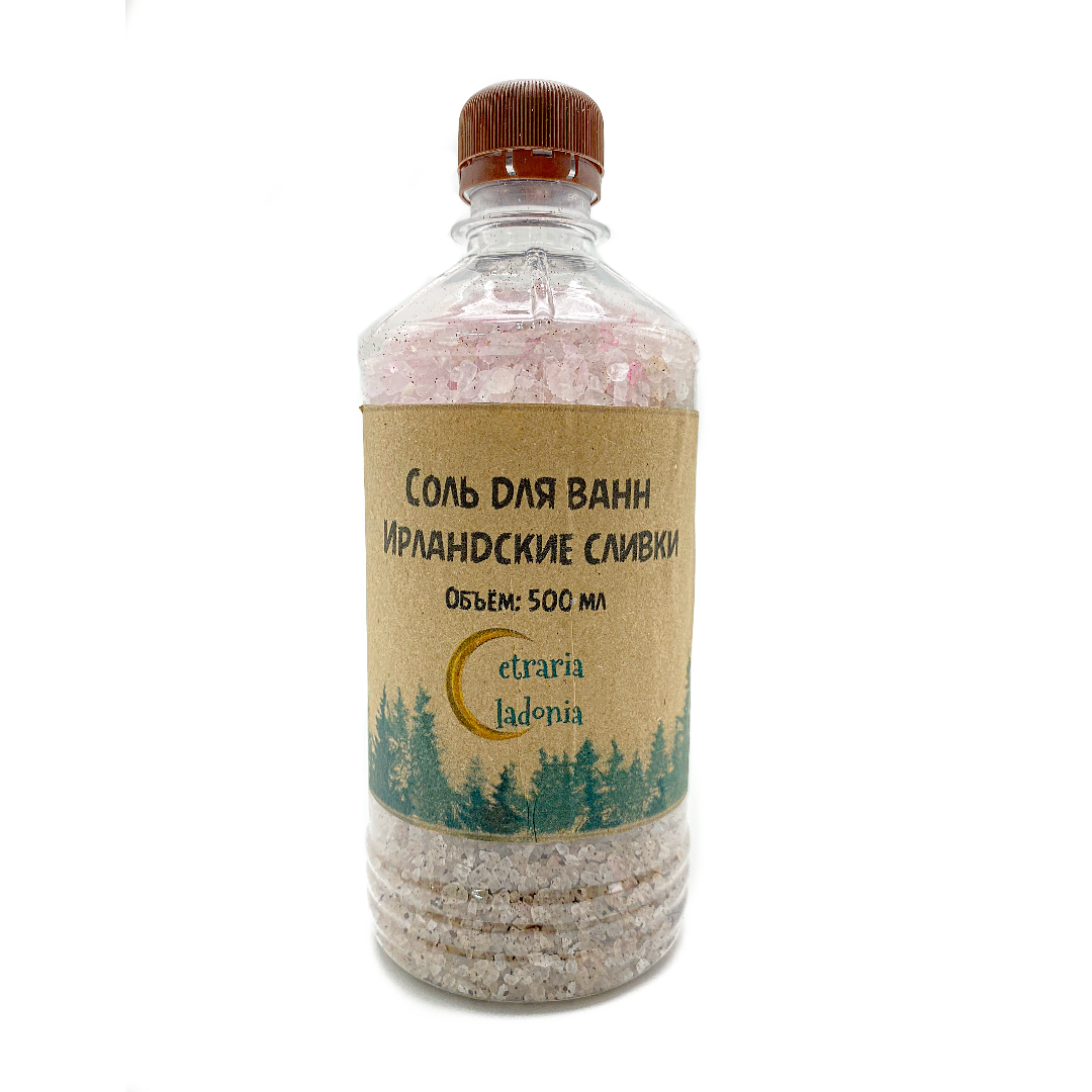 

Соль для ванн Cetraria&Cladonia, Ирландские Сливки (500 мл)