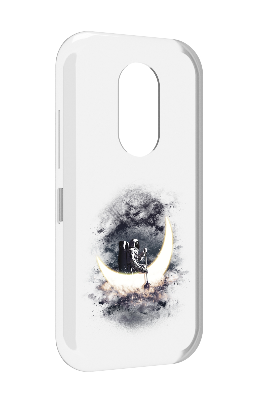 

Чехол MyPads лунный путешественник для Doogee S61 / S61 Pro, Прозрачный, Tocco