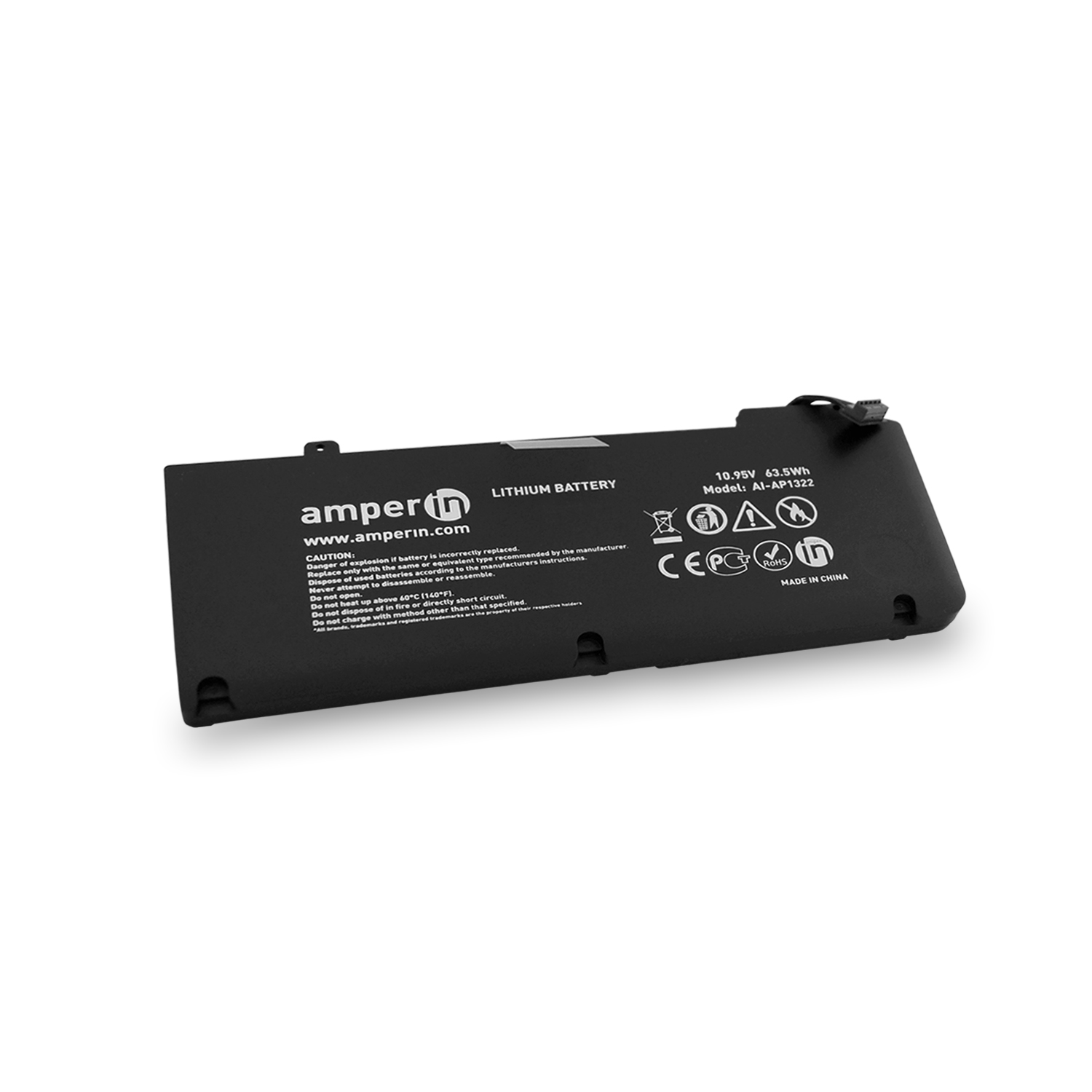 

Аккумулятор Amperin для ноутбука Apple MacBook Pro 13" Series 10.95V 63.5Wh AI-AP1322