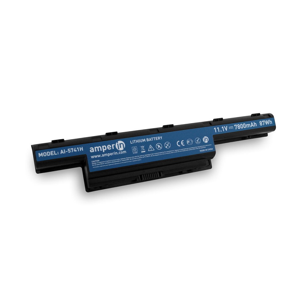 

Аккумулятор Amperin для ноутбука Acer Aspire 5741 4741 серий 11.1v 7800mAh AI-5741H