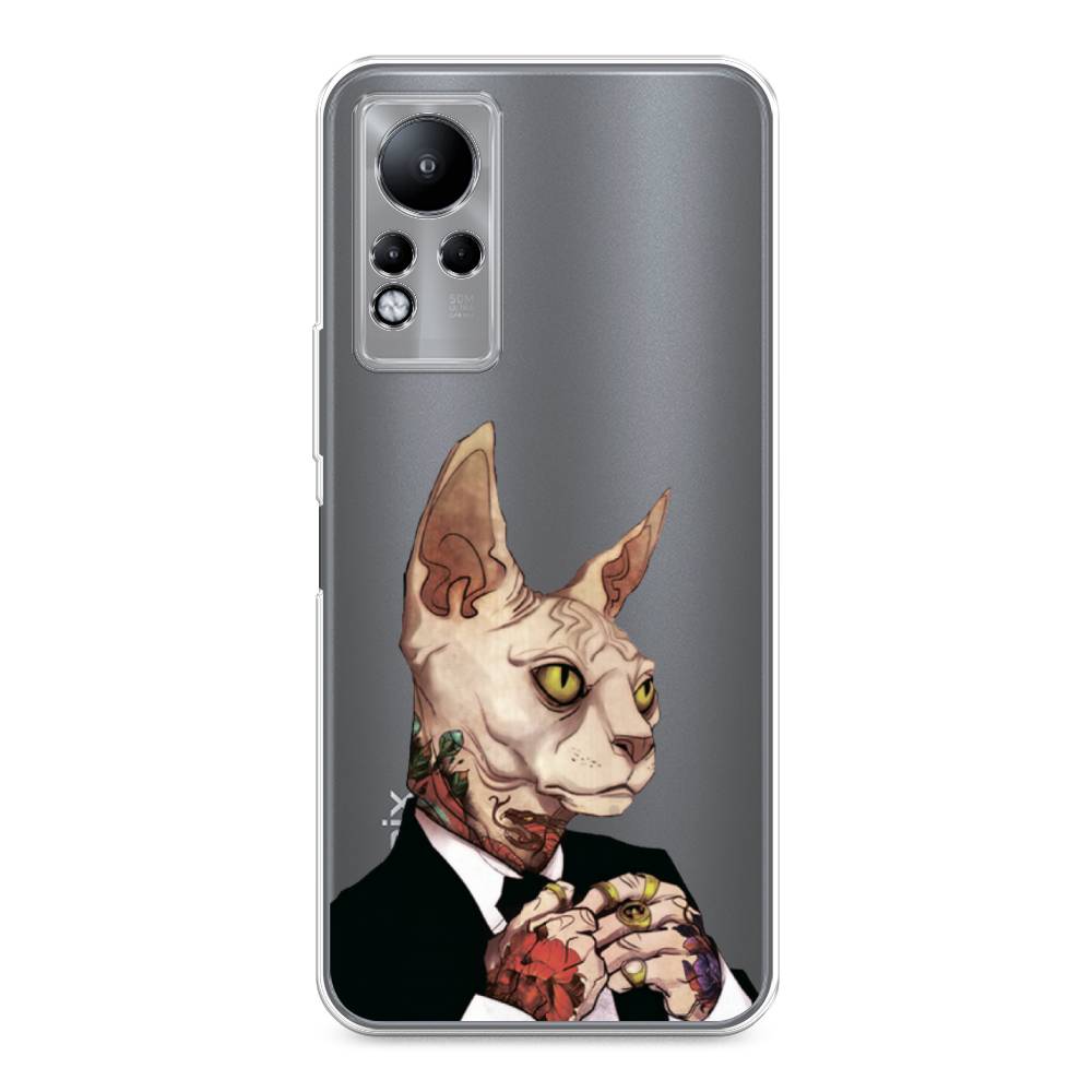 

Чехол Awog на Infinix Note 11 "Татуированный сфинкс", Разноцветный, 3100450-7
