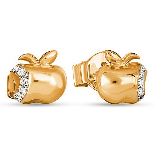 

Серьги женские из золота Лукас-Голд E01-Z-59602-Z, фианит