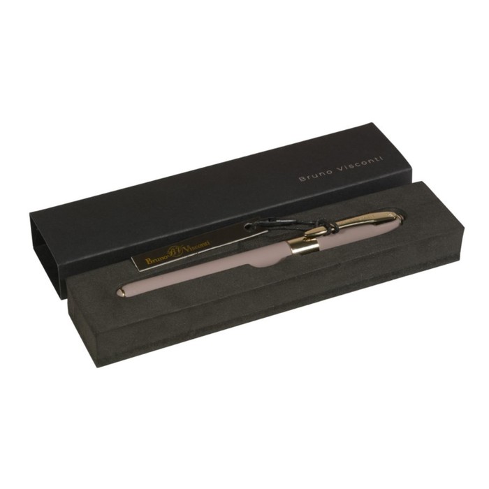 

Ручка шариковая, 0.5 мм, BrunoVisconti MONACO, стержень синий, корпус Soft Touch серый, в