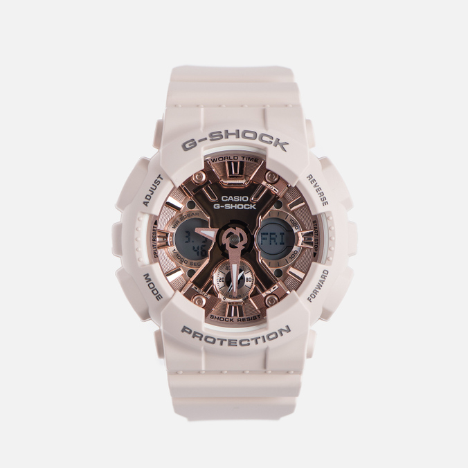 Наручные часы CASIO G-SHOCK GMA-S120MF-4A Series S розовый, Размер ONE SIZE