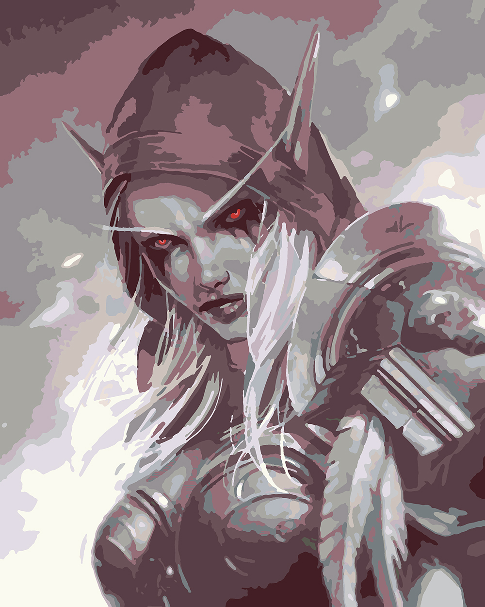 

Картина по номерам Красиво Красим Сильвана, 90 х 100 см, Сильвана