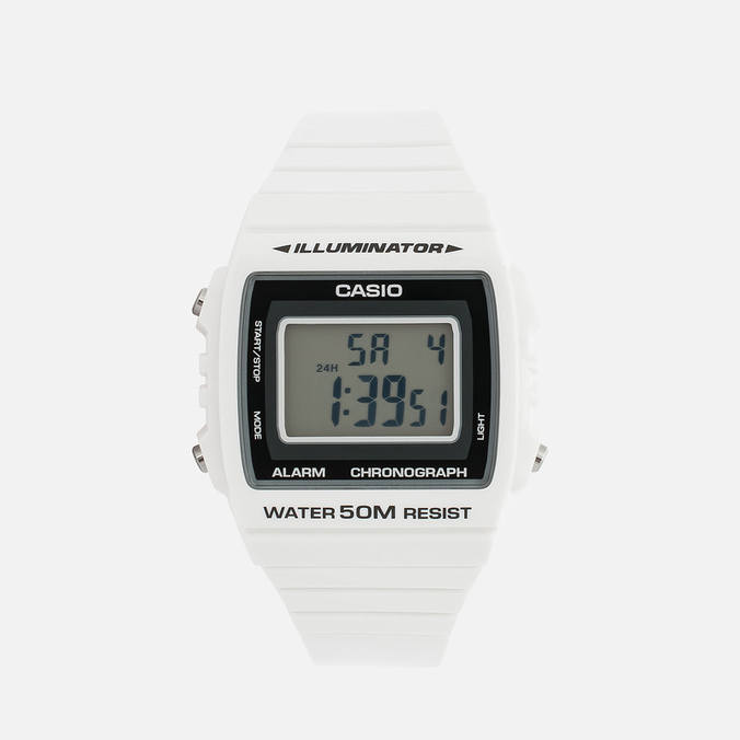 Наручные часы CASIO Collection W-215H-7A белый, Размер ONE SIZE