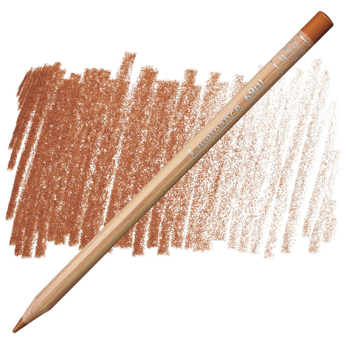 

Caran d`Ache Карандаш цветной Caran d’Ache Luminance 6901, 077 Охра жженая, Коричневый