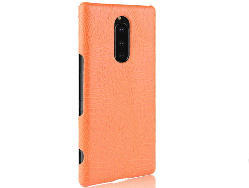 Чехол MyPads для Sony Xperia 1 (J9110) /Sony Xperia XZ4 Orange (141273)