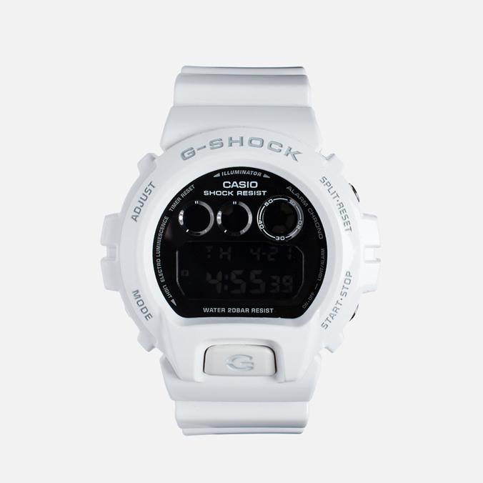 Наручные часы CASIO G-SHOCK DW-6900NB-7 белый, Размер ONE SIZE