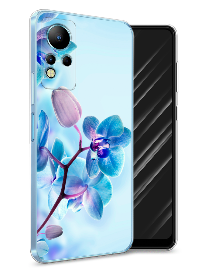 

Чехол Awog на Infinix Note 11 "Голубая орхидея", Разноцветный, 3100450-8