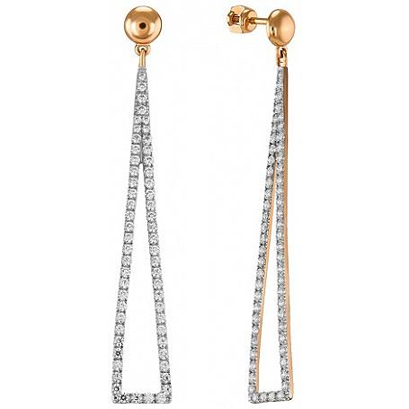 

Серьги женские из золота Лукас-Голд E01-Z-59676-Z, фианит, E01-Z-59676-Z