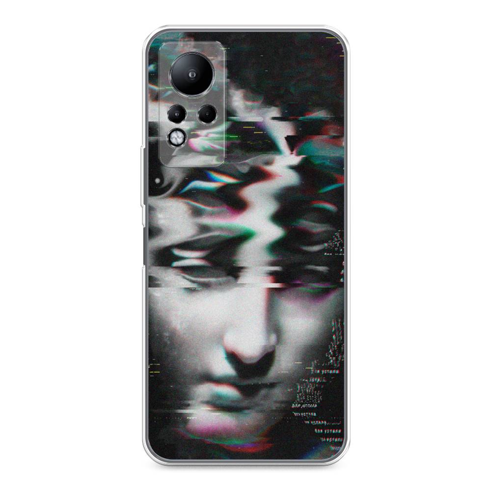 

Чехол Awog на Infinix Note 11 "Glitch Art", Разноцветный, 3100450-9