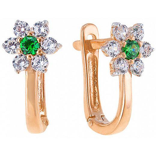 

Серьги женские из золота Лукас-Голд E01-Z-59378-Z, фианит, E01-Z-59378-Z