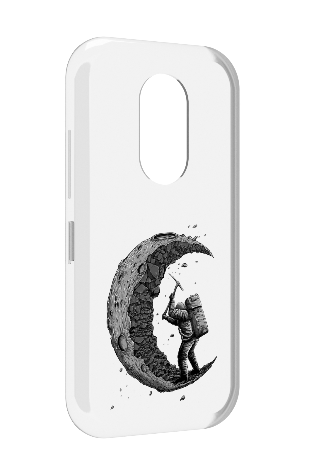 

Чехол MyPads камненная луна для Doogee S61 / S61 Pro, Прозрачный, Tocco