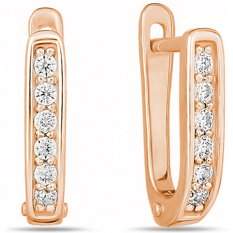 

Серьги женские из золота Лукас-Голд E01-Z-59508-Z, фианит, E01-Z-59508-Z