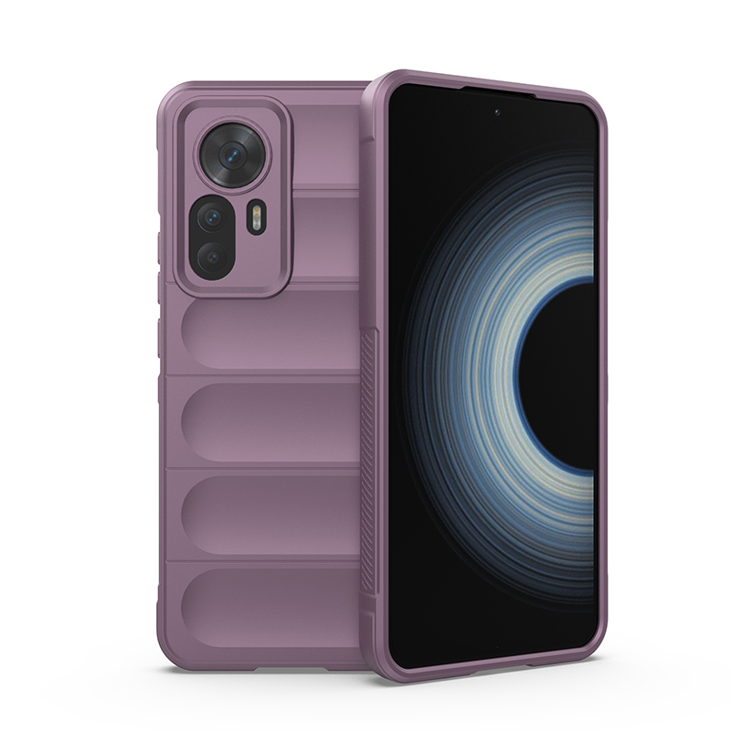 

Противоударный чехол Flexible Case для Xiaomi 12T, сиреневый, Розовый, Flexible Case