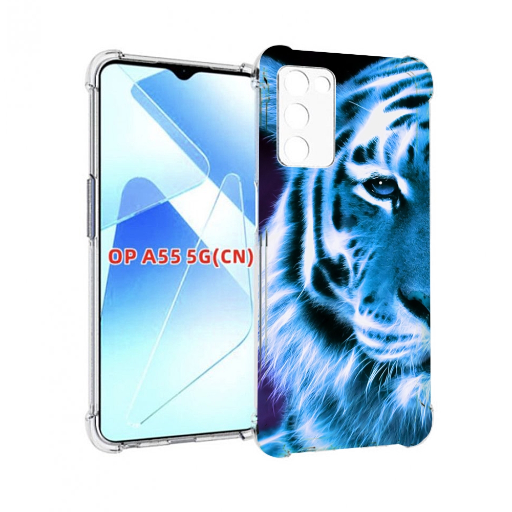 

Чехол MyPads Половина-тигра мужской для Infinix Zero X Neo, Прозрачный, Tocco