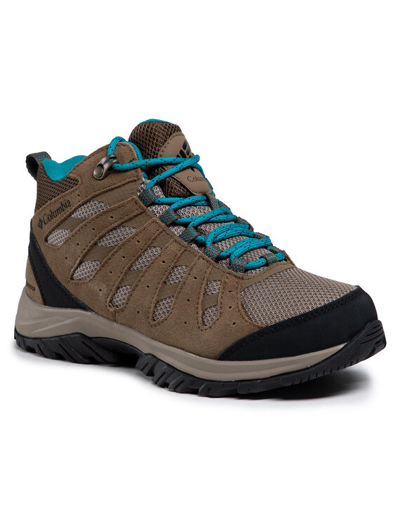 

Кроссовки женские Redmond III Mid Waterproof BL0168 Columbia Коричневый 39 EU, Redmond III Mid Waterproof BL0168