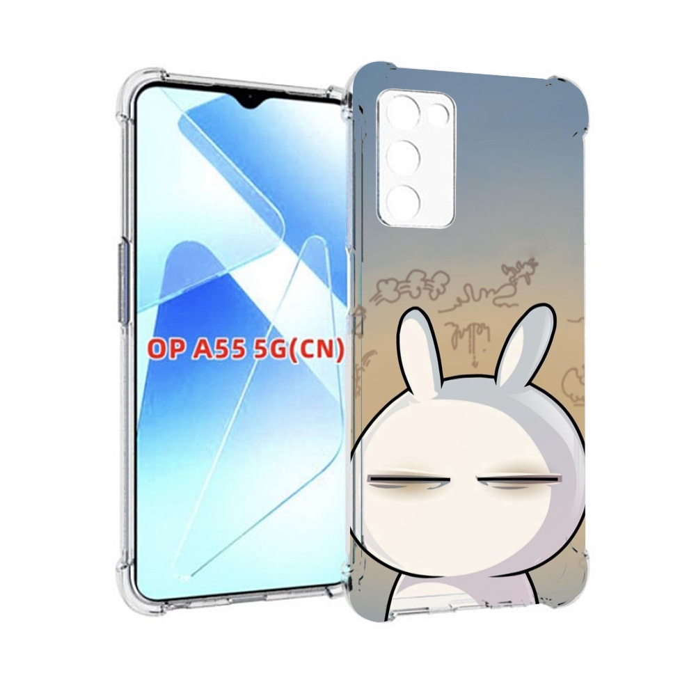 

Чехол MyPads Подозрительный-зайка для Infinix Zero X Neo, Прозрачный, Tocco