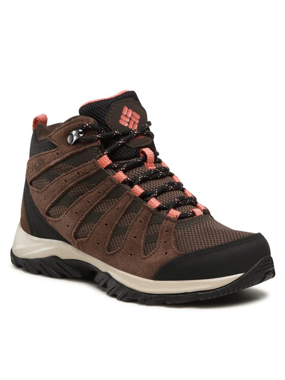 

Кроссовки женские Redmond III Mid Waterproof BL0168-231 Columbia Коричневый 40,5 EU, Redmond III Mid Waterproof BL0168-231