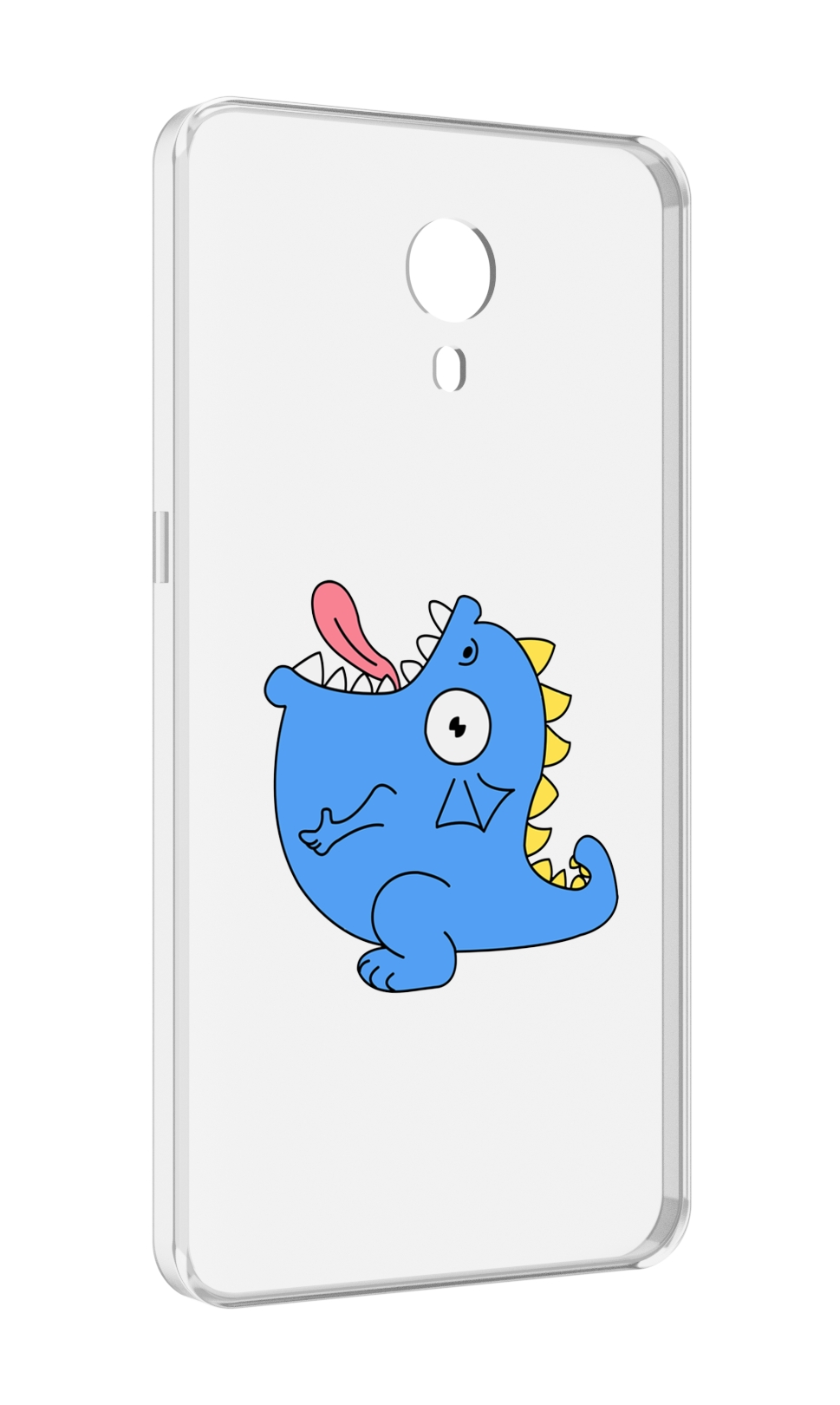 

Чехол MyPads голубая-рыбка для Meizu M3 Note, Прозрачный, Tocco