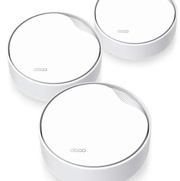 

Бесшовный Mesh роутер TP-LINK Deco X50-PoE3-pack, AX3000, белый, 3 шт. в комплекте, Бесшовный Mesh роутер TP-LINK Deco X50-PoE(3-pack), AX3000, белый, 3 шт. в комплекте