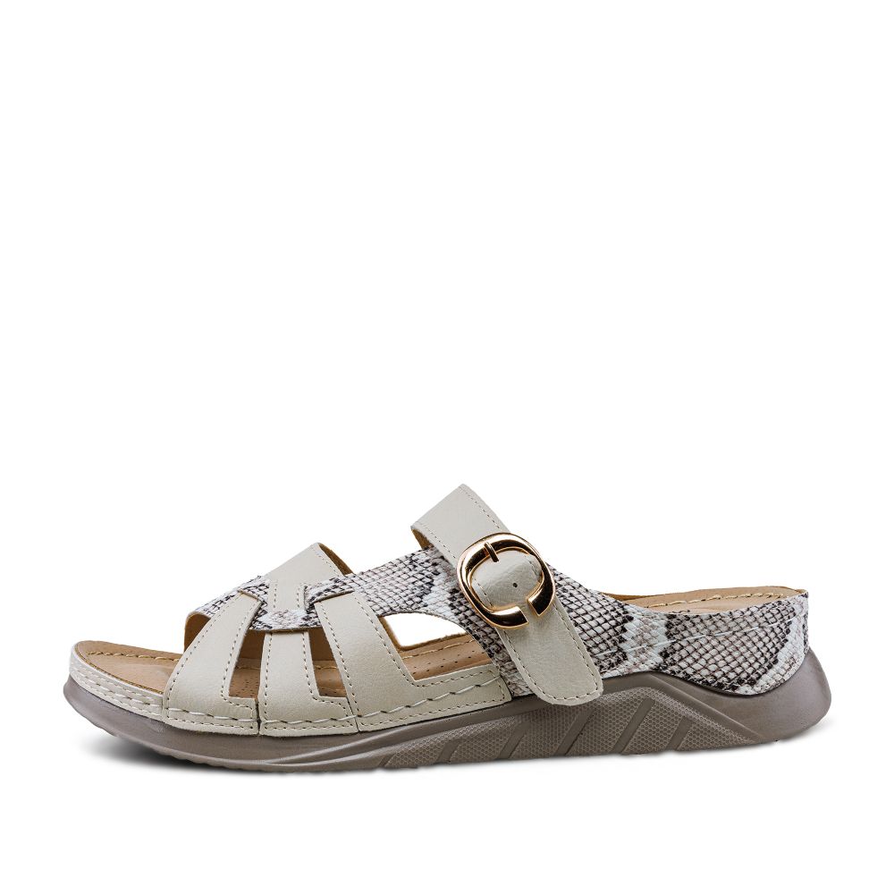 

Сабо женские Marisetta 245-31WK-923SS бежевые 40 RU, Бежевый, 245-31WK-923SS
