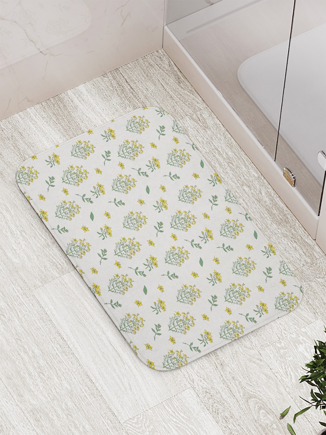 

bath_70263 Коврик противоскользящий для ванной, сауны, бассейна, 77х52 см