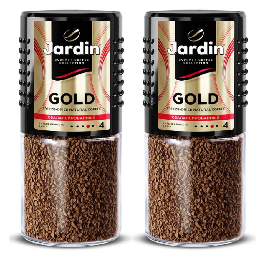 

Кофе растворимый JARDIN GOLD 2 шт по 190 г