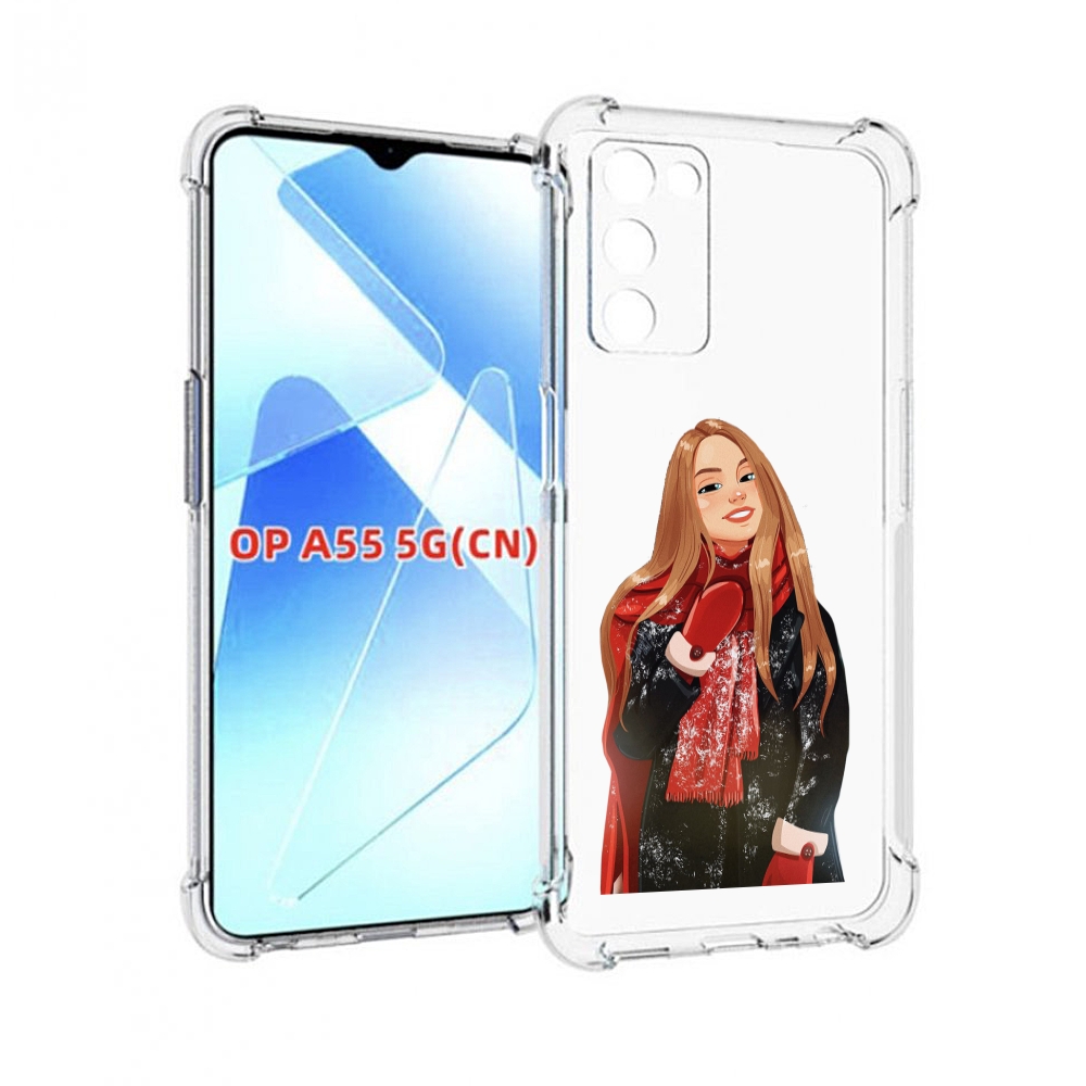 

Чехол MyPads Новогодний-зимний-арт женский для Infinix Zero X Neo, Прозрачный, Tocco