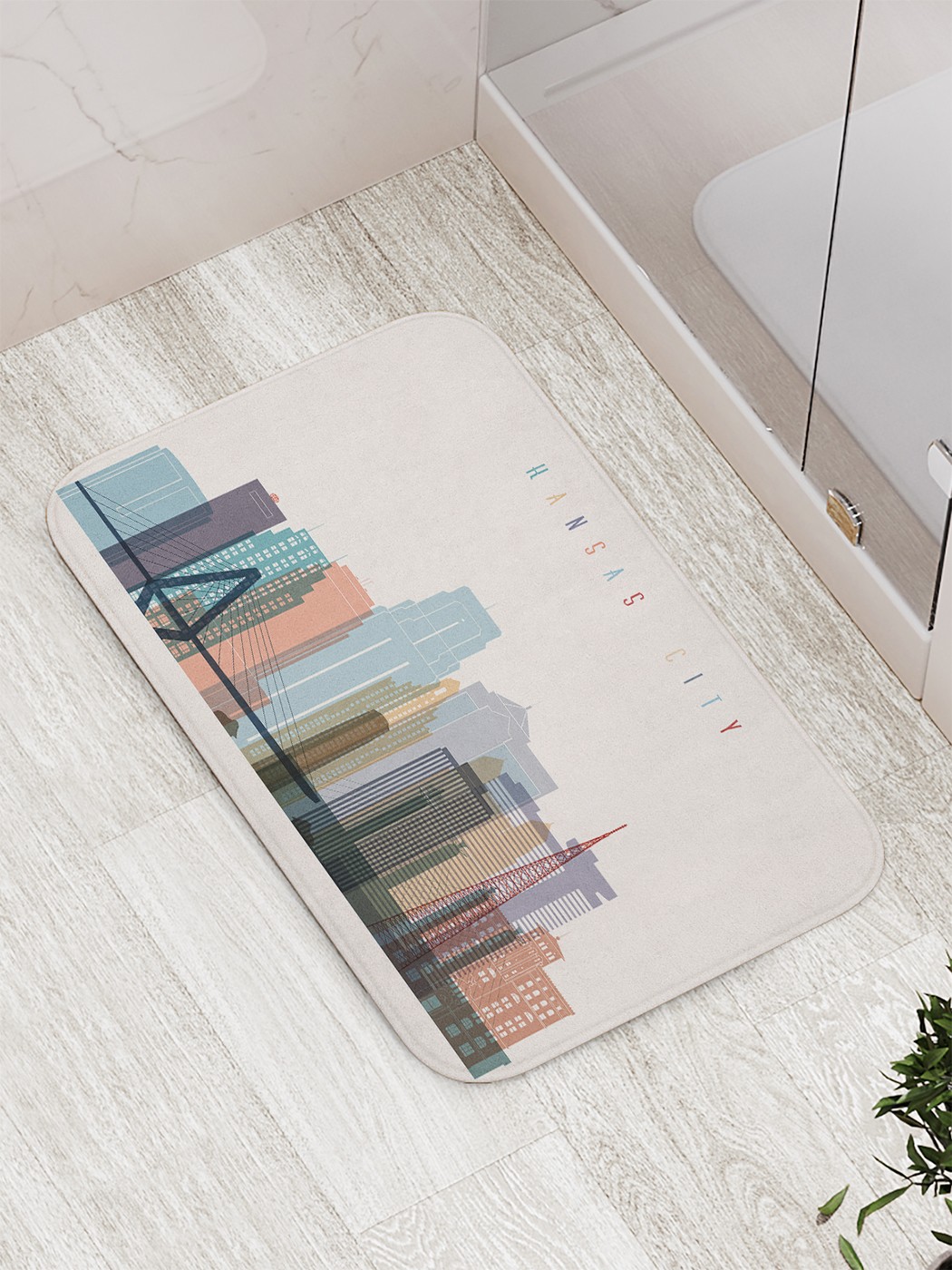 

bath_70237 Коврик противоскользящий для ванной, сауны, бассейна, 77х52 см