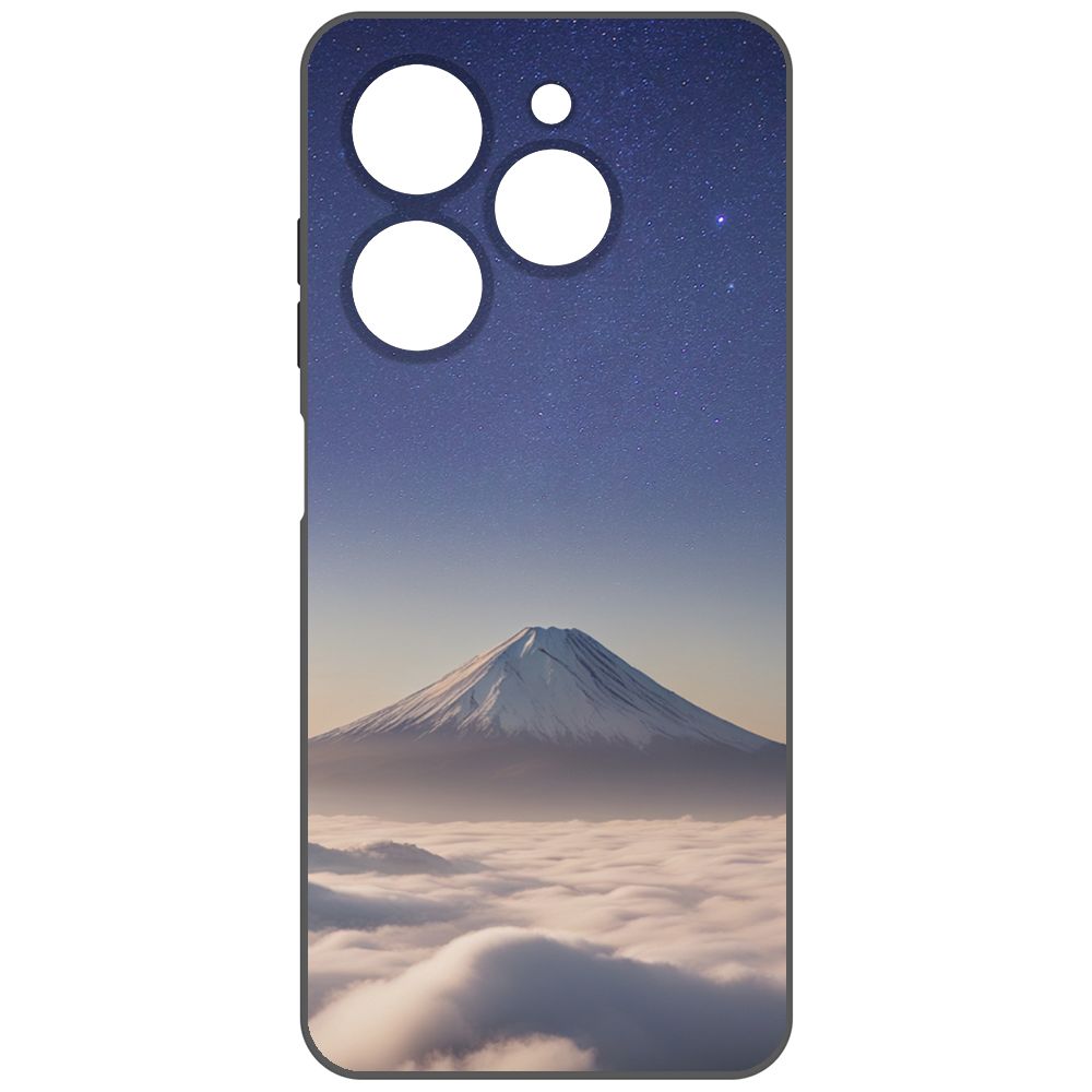 

Чехол-накладка Krutoff Soft Case Япония, Фудзияма для TECNO Spark Go 2024 черный