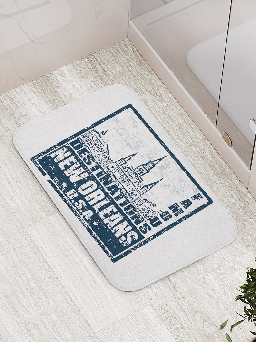 

bath_70188 Коврик противоскользящий для ванной, сауны, бассейна, 77х52 см