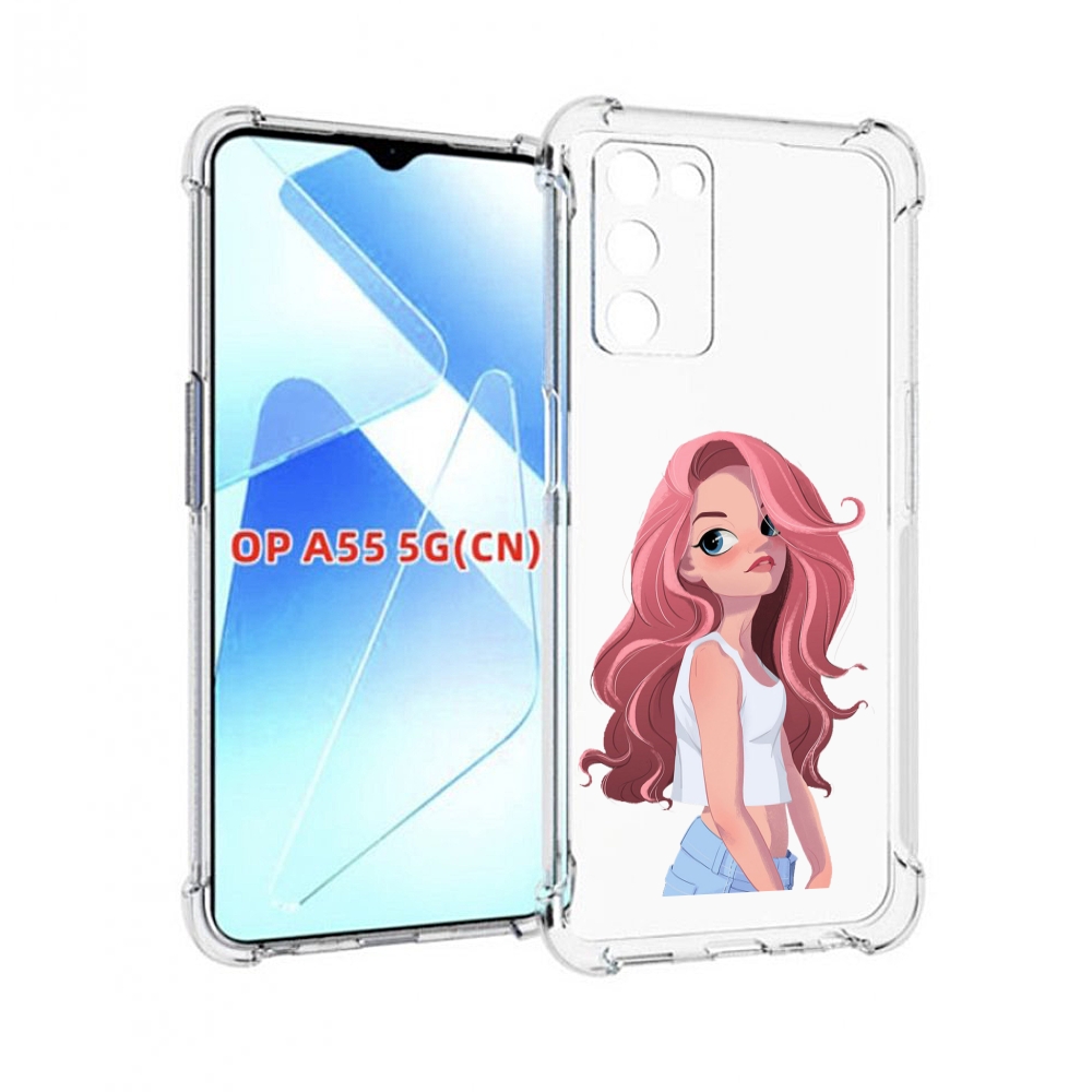 

Чехол MyPads Мультяшный-арт-девушки женский для Infinix Zero X Neo, Прозрачный, Tocco