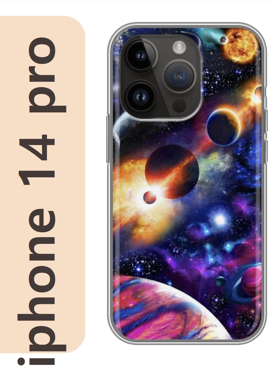 

Чехол на Apple Iphone 14 pro космос 093, Iphp14rzne