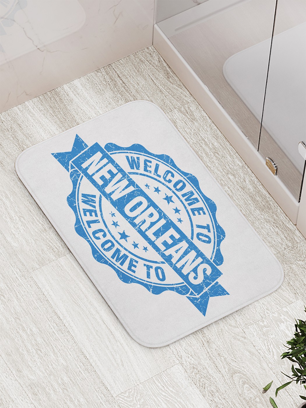 

bath_70170 Коврик противоскользящий для ванной, сауны, бассейна, 77х52 см