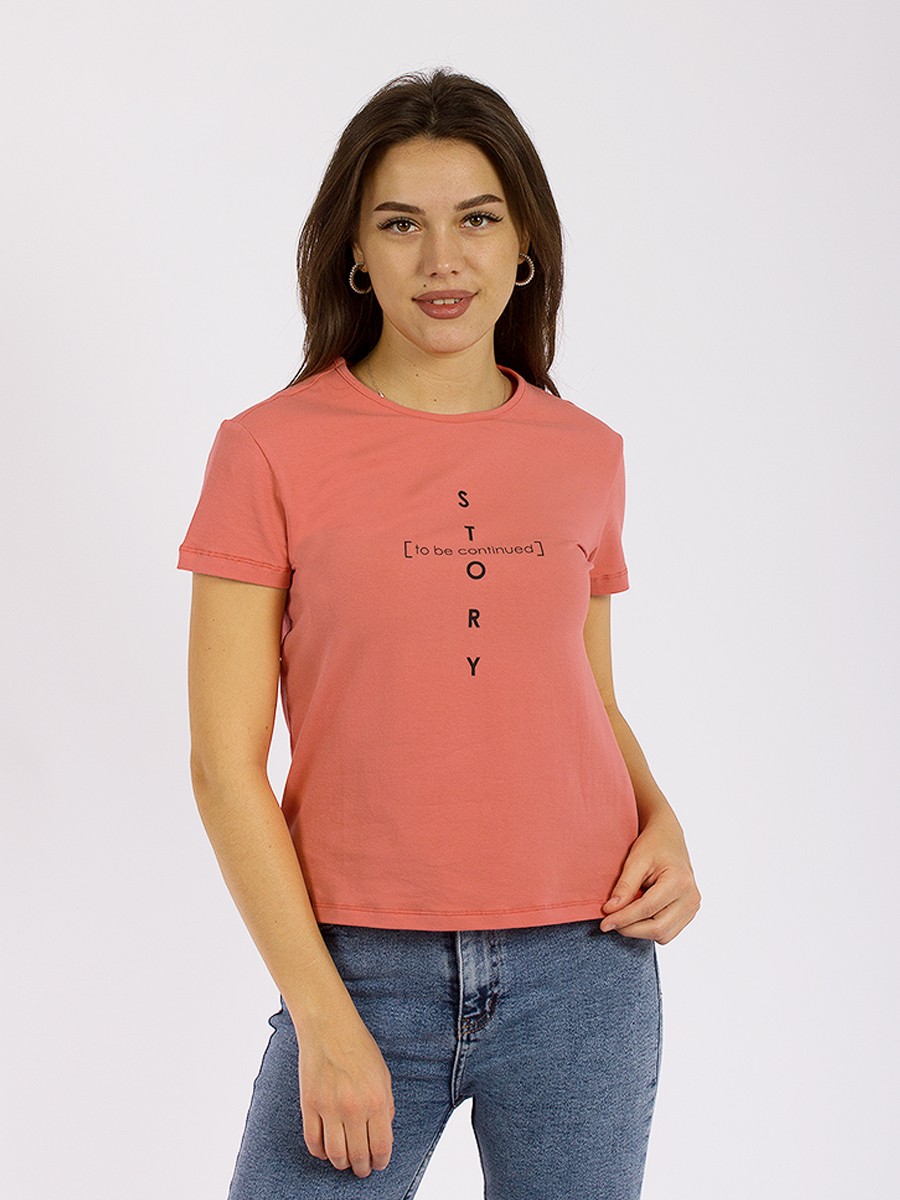 

Футболка женская DAIROS GD69301387 оранжевая S, Оранжевый, GD69301387