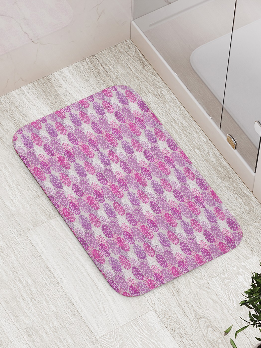 

bath_70082 Коврик противоскользящий для ванной, сауны, бассейна, 77х52 см