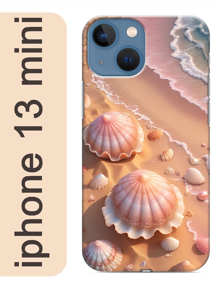 

Чехол на Apple Iphone 13 mini ракушки на пляже 972, Iphm13sumr